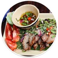 NỌNG MÁ HEO NƯỚNG